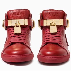 BUSCEMI 100MM Women size 36 High top Red/Guts